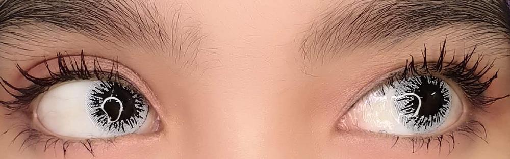 Sweety Crazy Black Parasite (1 lens/pack)-Crazy Contacts-UNIQSO Canada