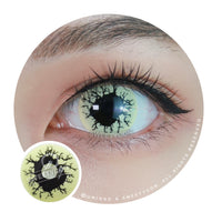 Sweety Crazy Black Rage (1 lens/pack)-Crazy Contacts-UNIQSO Canada