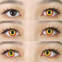 Sweety Crazy Blazing Flame (1 lens/pack)-Crazy Contacts-UNIQSO Canada