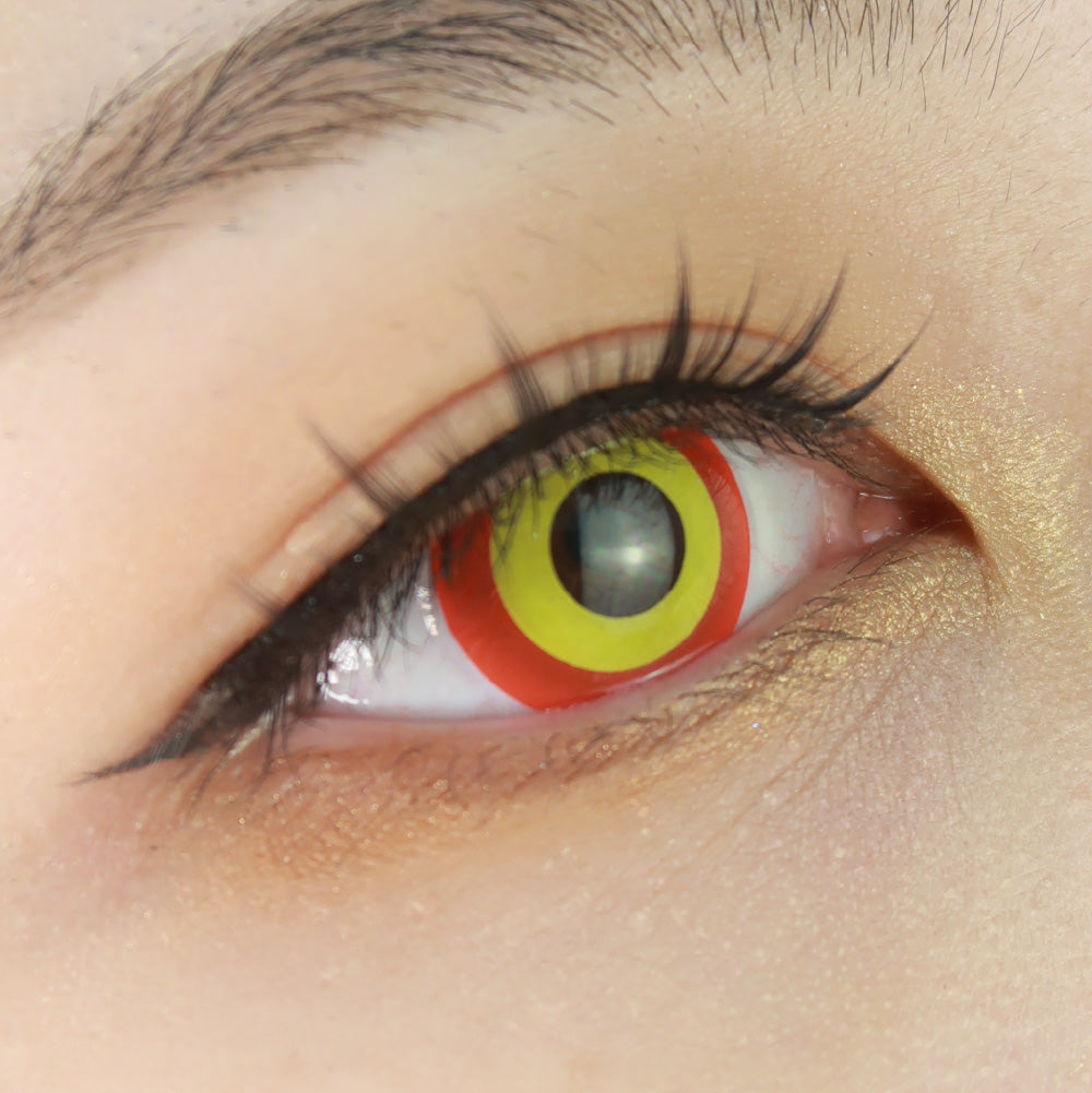 Sweety Crazy Blazing Flame (1 lens/pack)-Crazy Contacts-UNIQSO Canada