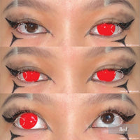 Sweety Crazy Blind Red (1 lens/pack)-Crazy Contacts-UNIQSO