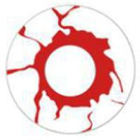 Sweety Crazy Blood Crack (1 lens/pack)-Crazy Contacts-UNIQSO Canada