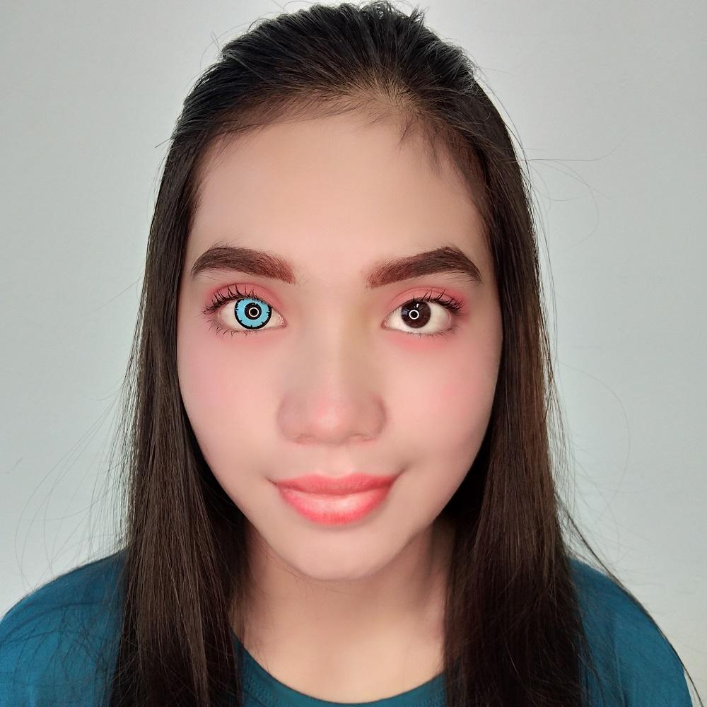 Sweety Crazy Blue Shadow (1 lens/pack)-Crazy Contacts-UNIQSO Canada