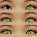 Sweety Crazy Button Eye Green (1 lens/pack)-Crazy Contacts-UNIQSO Canada