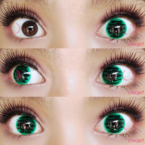 Sweety Crazy Fancy Moss (1 lens/pack)-Crazy Contacts-UNIQSO Canada