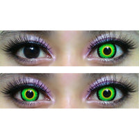 Sweety Crazy Green Werewolf (1 lens/pack)-Crazy Contacts-UNIQSO Canada