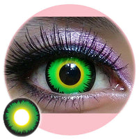 Sweety Crazy Green Werewolf (1 lens/pack)-Crazy Contacts-UNIQSO Canada