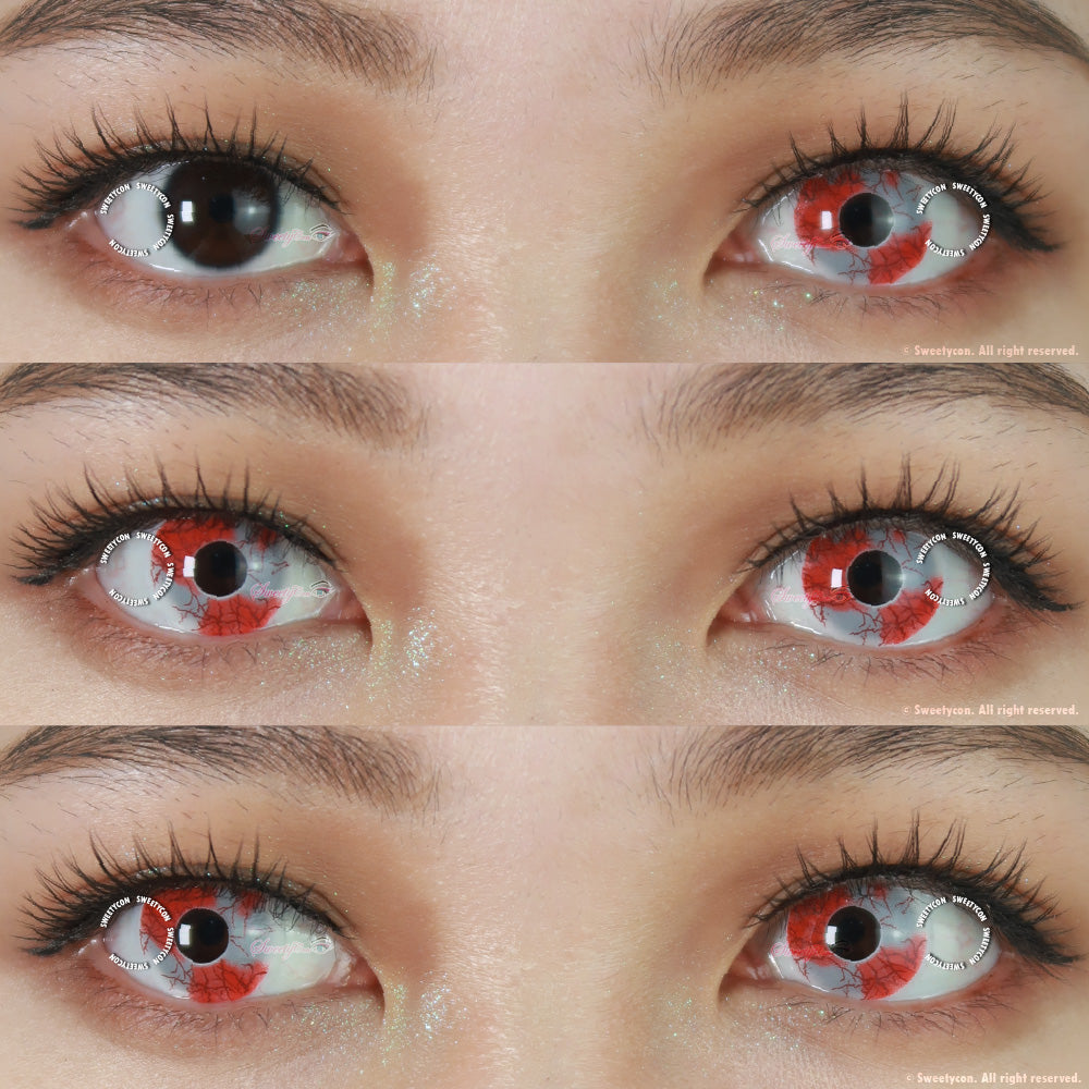 Sweety Crazy K-Zombie 3 (1 lens/pack)-Crazy Contacts-UNIQSO Canada