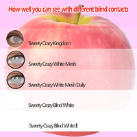 Sweety Crazy Kingdom - Zombie Eyes (1 lens/pack)-Crazy Contacts-UNIQSO Canada