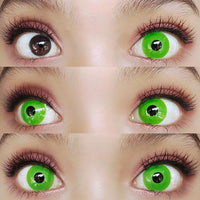 Sweety Crazy Lime Green (1 lens/pack)-Crazy Contacts-UNIQSO Canada