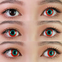 Sweety Crazy Matryoshka Red Doll (1 lens/pack)-Crazy Contacts-UNIQSO Canada