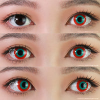 Sweety Crazy Matryoshka Red Doll (1 lens/pack)-Crazy Contacts-UNIQSO Canada