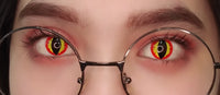 Sweety Crazy Orange Dragon (1 lens/pack)-Crazy Contacts-UNIQSO Canada