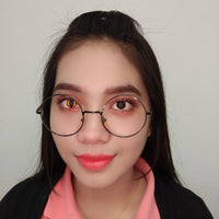 Sweety Crazy Orange Dragon (1 lens/pack)-Crazy Contacts-UNIQSO Canada