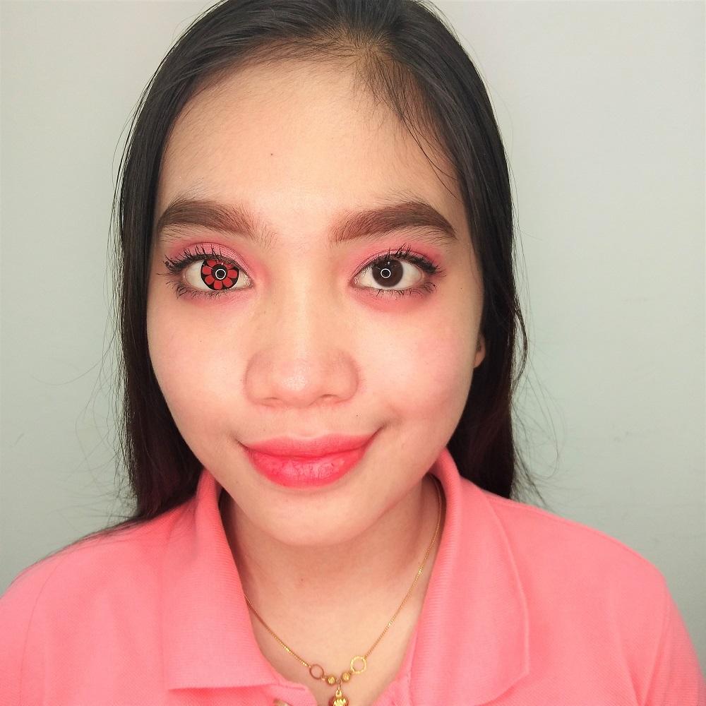 Sweety Crazy Pink Flower (1 lens/pack)-Crazy Contacts-UNIQSO Canada