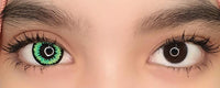 Sweety Crazy Pop Green (1 lens/pack)-Crazy Contacts-UNIQSO Canada