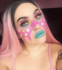Sweety Crazy Posy Pink (1 lens/pack)-Crazy Contacts-UNIQSO Canada