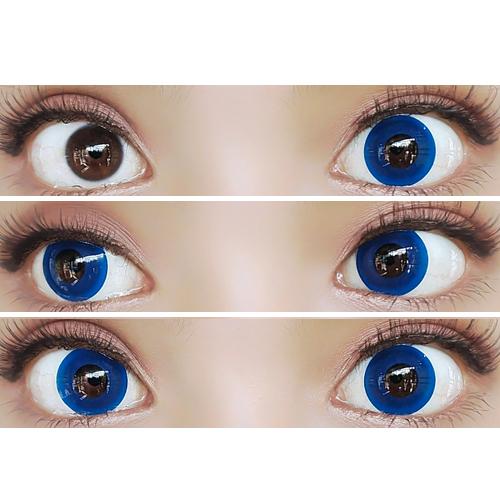 Sweety Crazy Pure Dark Blue (1 lens/pack)-Crazy Contacts-UNIQSO Canada