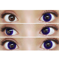 Sweety Crazy Pure Dark Violet (1 lens/pack)-Crazy Contacts-UNIQSO Canada