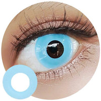 Sweety Crazy Pure Light Blue (1 lens/pack)-Crazy Contacts-UNIQSO Canada