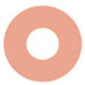 Sweety Crazy Pure Orange (1 lens/pack)-Crazy Contacts-UNIQSO Canada