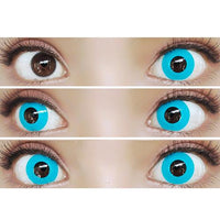 Sweety Crazy Pure Teal Blue (1 lens/pack)-Crazy Contacts-UNIQSO Canada
