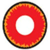 Sweety Crazy Red Vampire (1 lens/pack)-Crazy Contacts-UNIQSO Canada