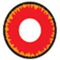 Sweety Crazy Red Vampire (1 lens/pack)-Crazy Contacts-UNIQSO Canada