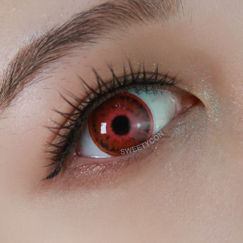 Sweety Crazy Scarlet Witch Red (1 lens/pack)-Crazy Contacts-UNIQSO Canada