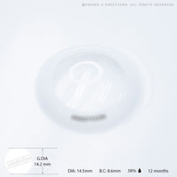 Sweety Crazy Small lris (Sanpaku) (1 lens/pack)-Crazy Contacts-UNIQSO Canada