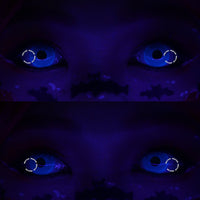 Sweety Crazy UV Glow Blue (1 lens/pack)-UV Contacts-UNIQSO Canada