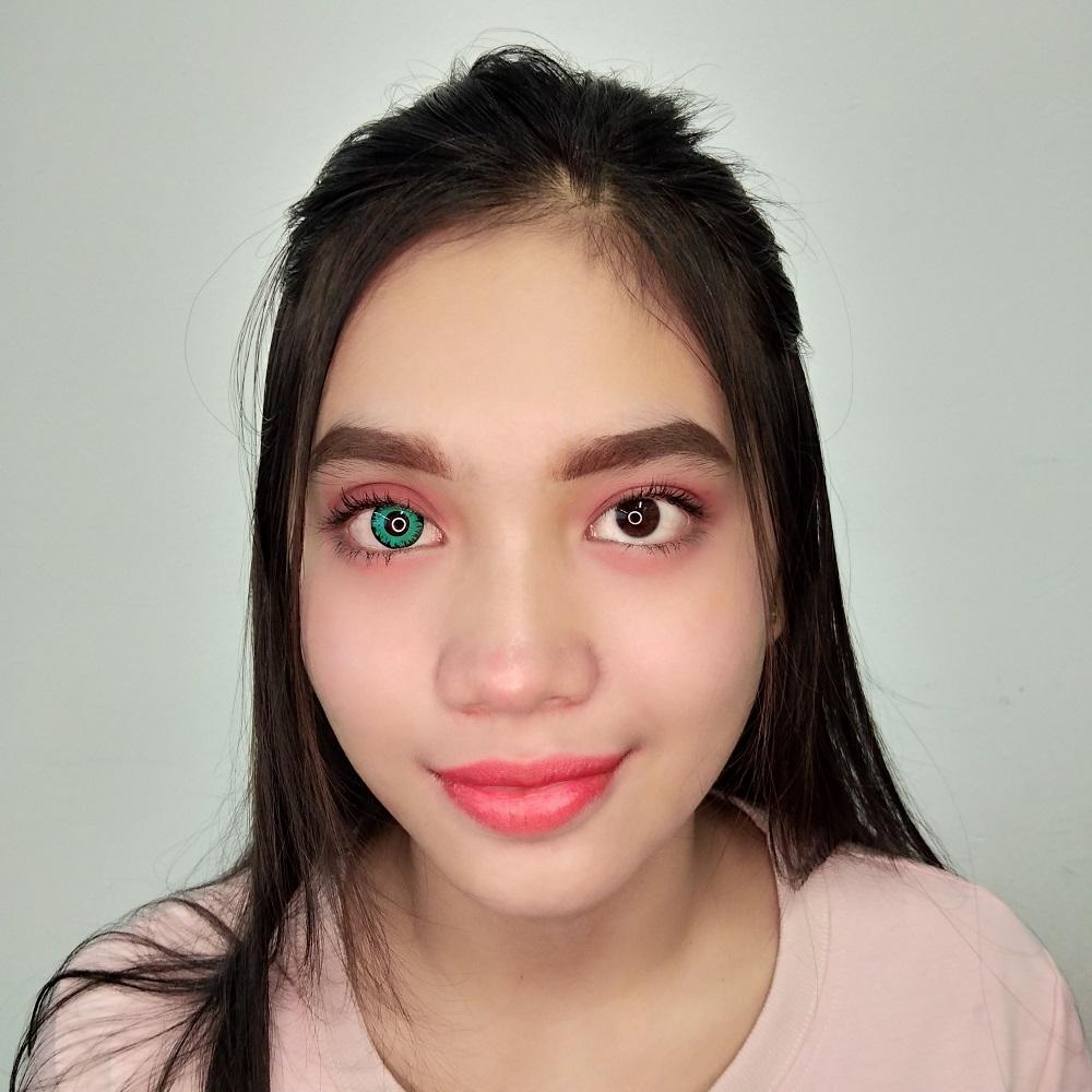 Sweety Crazy Vampire Green (1 lens/pack)-Crazy Contacts-UNIQSO Canada