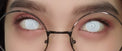 Sweety Crazy White Blind Mesh / Storm White (1 lens/pack)-Crazy Contacts-UNIQSO Canada
