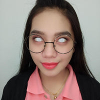 Sweety Crazy White Blind Mesh / Storm White (1 lens/pack)-Crazy Contacts-UNIQSO Canada