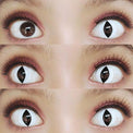 Sweety Crazy White Cat (1 lens/pack)-Crazy Contacts-UNIQSO Canada