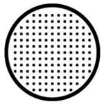 Sweety Crazy White Screen/Mesh with Black Rim (1 lens/pack)-Crazy Contacts-UNIQSO Canada