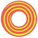 Sweety Crazy Yellow Spiral (1 lens/pack)-Crazy Contacts-UNIQSO Canada