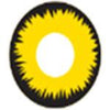 Sweety Crazy Yellow Werewolf (1 lens/pack)-Crazy Contacts-UNIQSO Canada