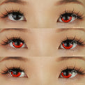 Sweety Demon Killer - Burning Fire (1 lens/pack)-Colored Contacts-UNIQSO