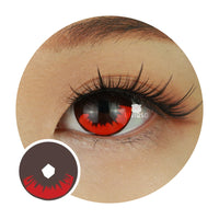 Sweety Demon Killer - Burning Fire (1 lens/pack)-Colored Contacts-UNIQSO