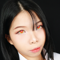 Sweety Demon Killer - Fire Flame (1 lens/pack)-Colored Contacts-UNIQSO Canada