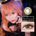 Sweety Devil Yellow (1 lens/pack)-Colored Contacts-UNIQSO Canada
