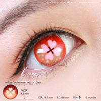 Sweety Genshin Impact Klee (Clover) (1 lens/pack)-Colored Contacts-UNIQSO Canada