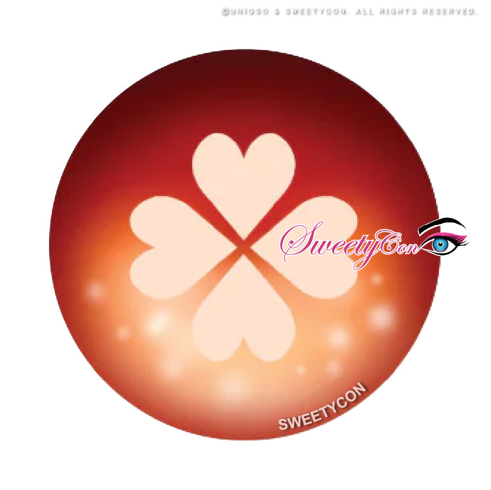 Sweety Genshin Impact Klee (Clover) (1 lens/pack)-Colored Contacts-UNIQSO Canada