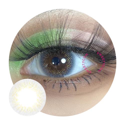 Sweety Glitter Mousse Grey (1 lens/pack)-Colored Contacts-UNIQSO Canada