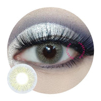 Sweety Glitter Mousse Silver (1 lens/pack)-Colored Contacts-UNIQSO Canada