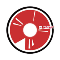 Sweety Mini Sclera Anime Red (1 lens/pack)-Mini Sclera Contacts-UNIQSO Canada