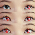Sweety Mini Sclera Cloud Rim Red (1 lens/pack)-Mini Sclera Contacts-UNIQSO Canada