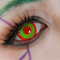 Sweety Mini Sclera Cyber Green (1 lens/pack)-Mini Sclera Contacts-UNIQSO Canada