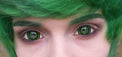 Sweety Mini Sclera Lens Green Goblin (1 lens/pack)-Mini Sclera Contacts-UNIQSO Canada